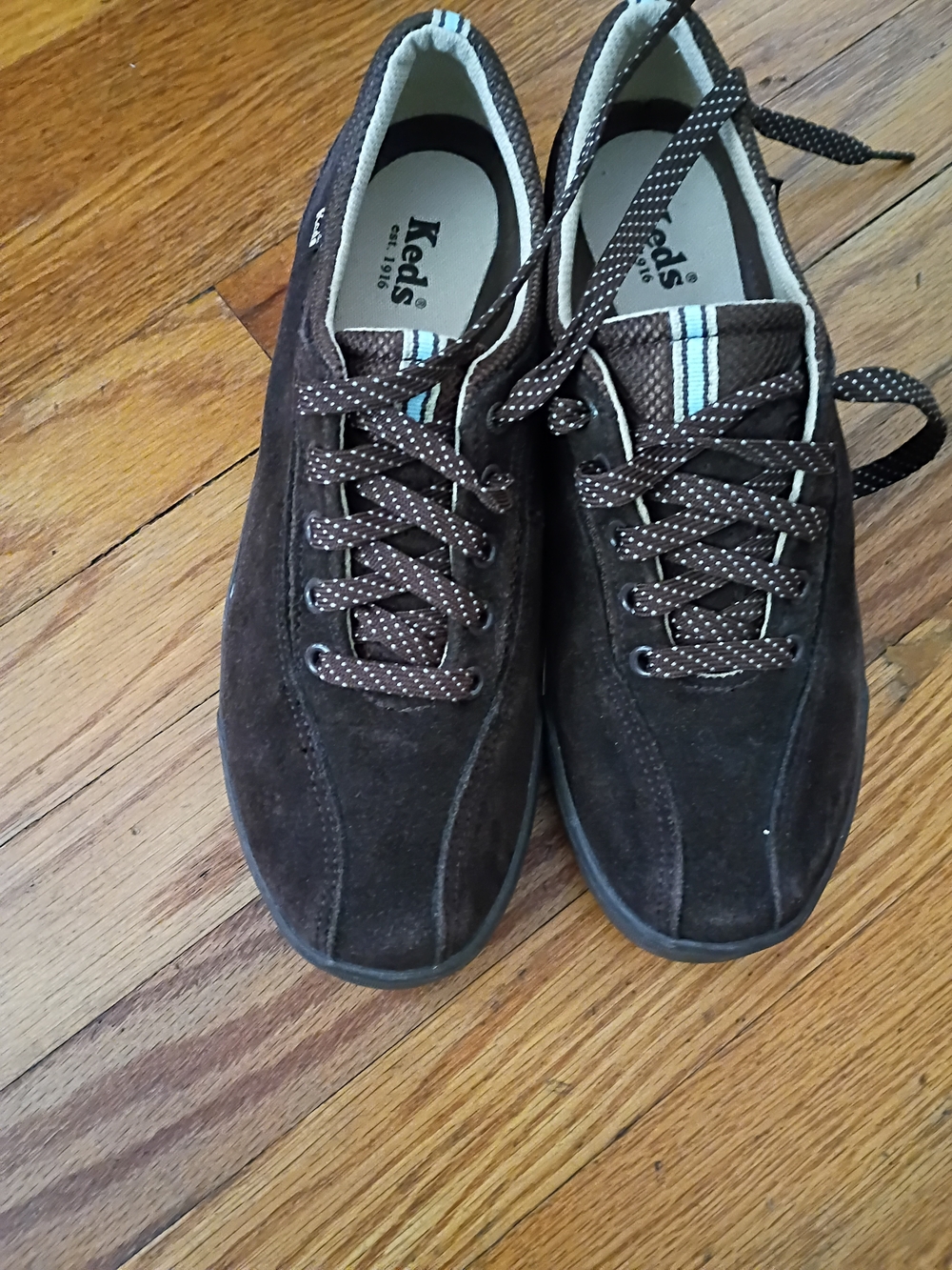 Keds Women's Brown Suede Casual Sneakers Size 8